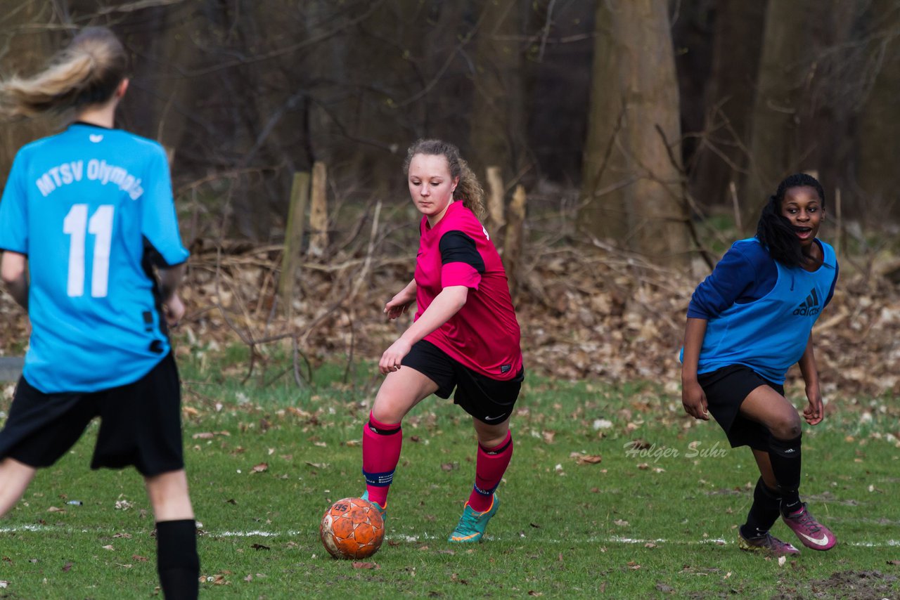 Bild 93 - C-Juniorinnen MTSV Olympia Neumnster - SV Wahlstedt : Ergebnis: 7:4